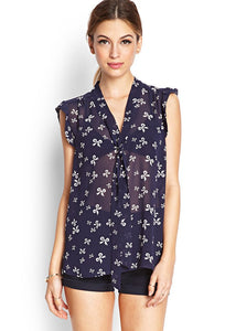 Tea Time Bow Blouse